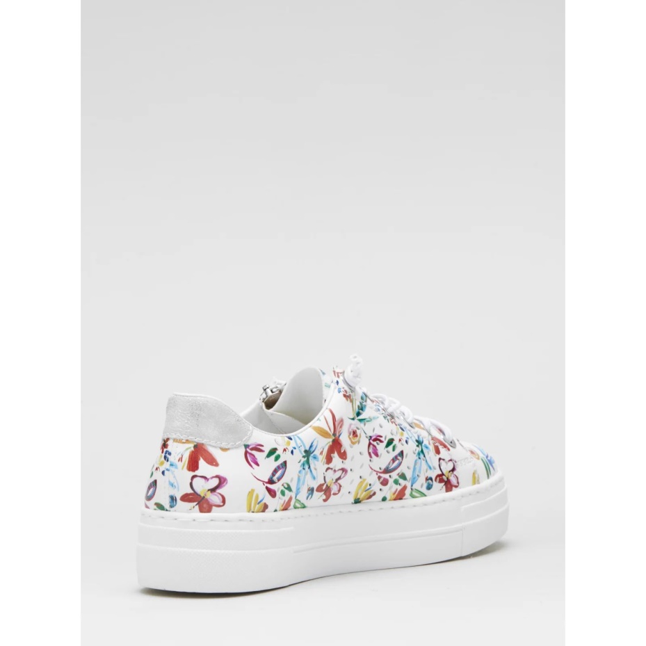 Multi Rieker Trainer with Flower Print