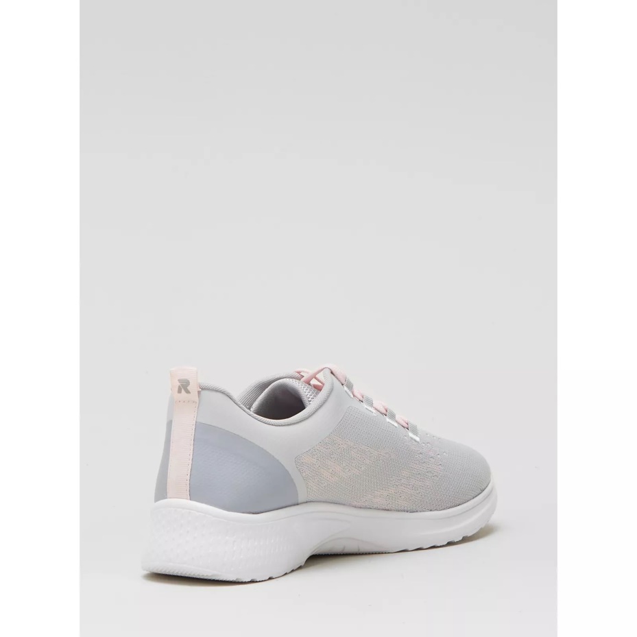 Rieker Evolution Lace Up Trainer Grey