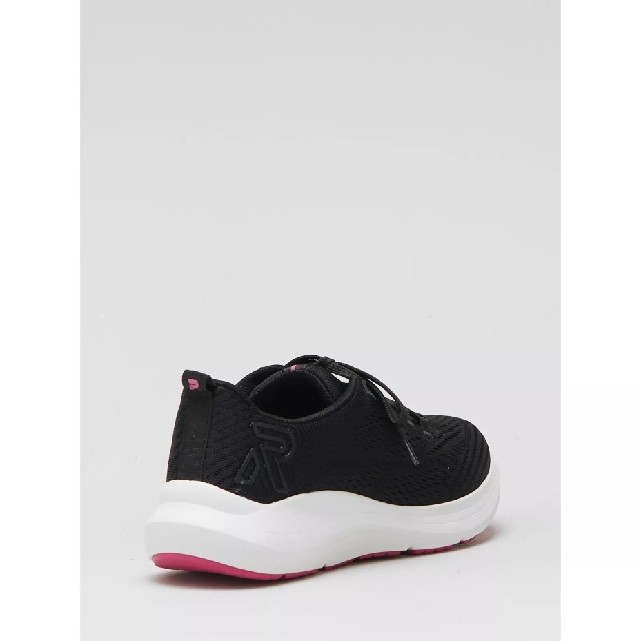 Rieker Evolution Lace Up Knit Trainer Black