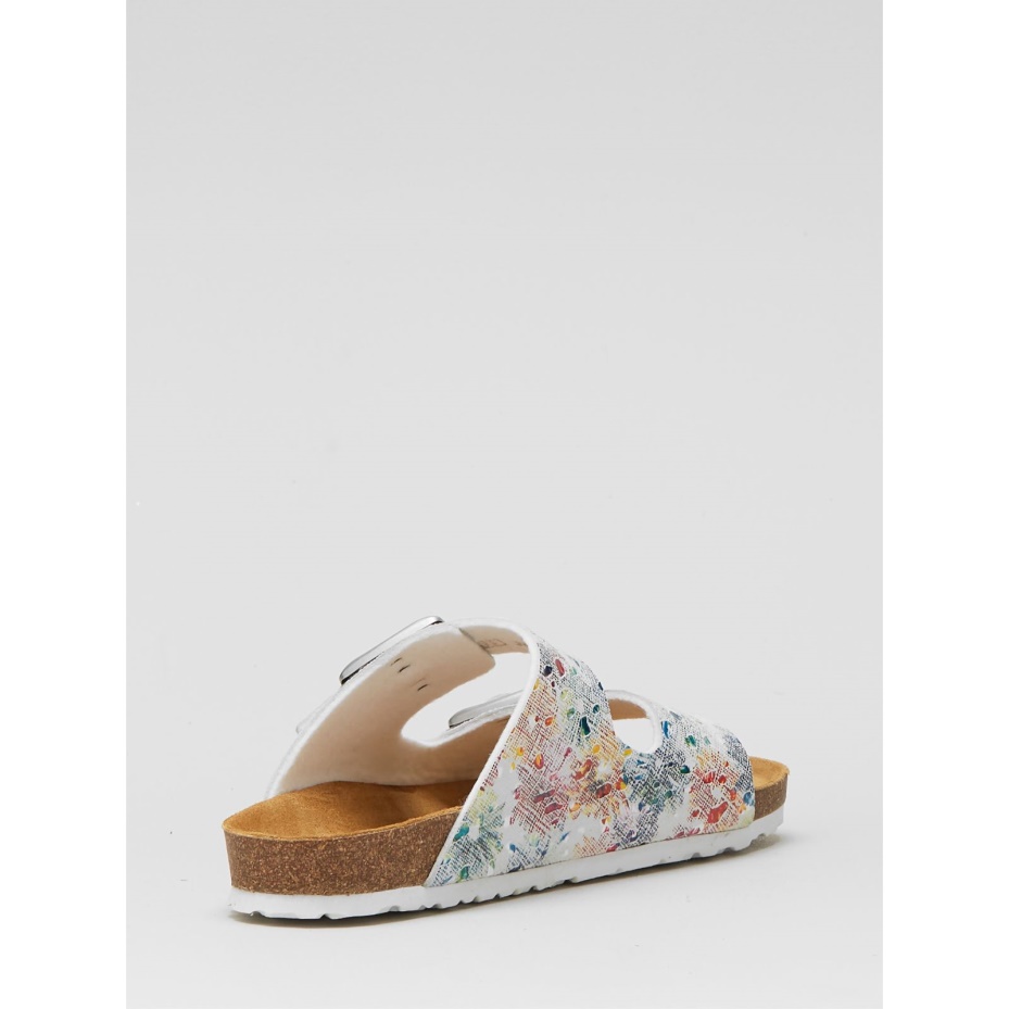 Multi Rieker Footbed Sandal