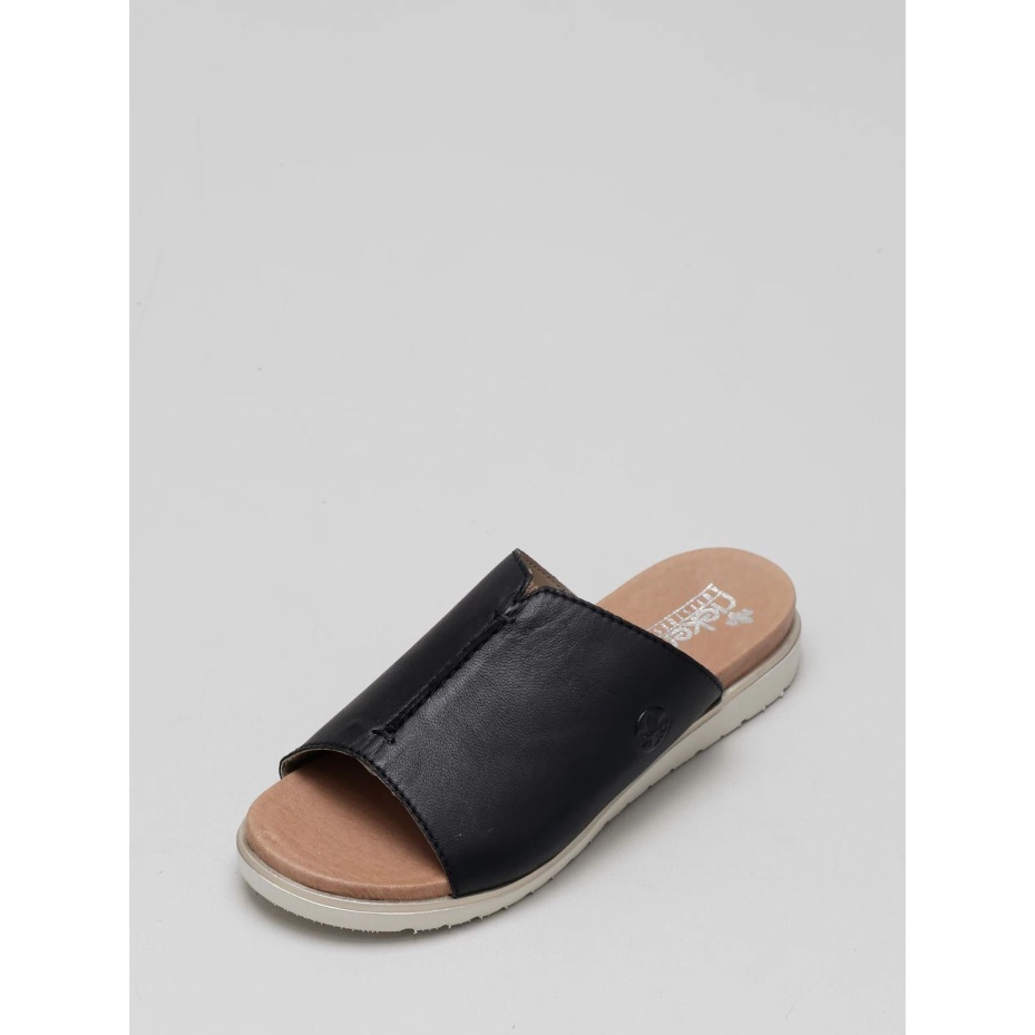 Rieker Slide Sandal Black