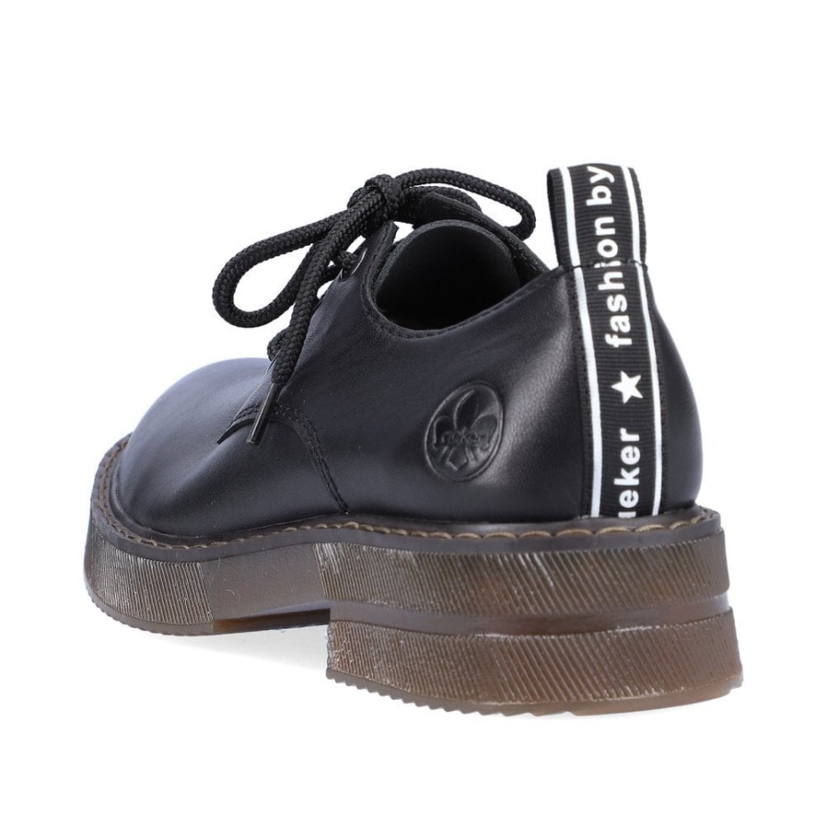Black Rieker 72000 Women Shoes