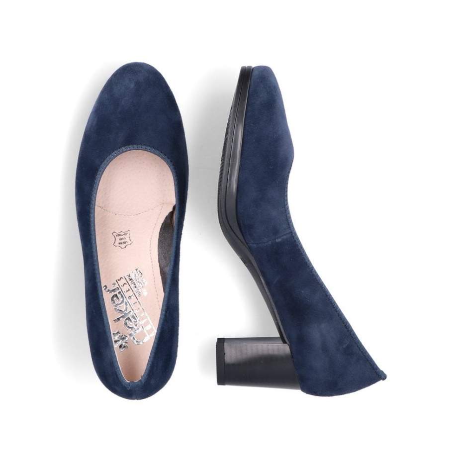 Blue Rieker 49560 Women Shoes