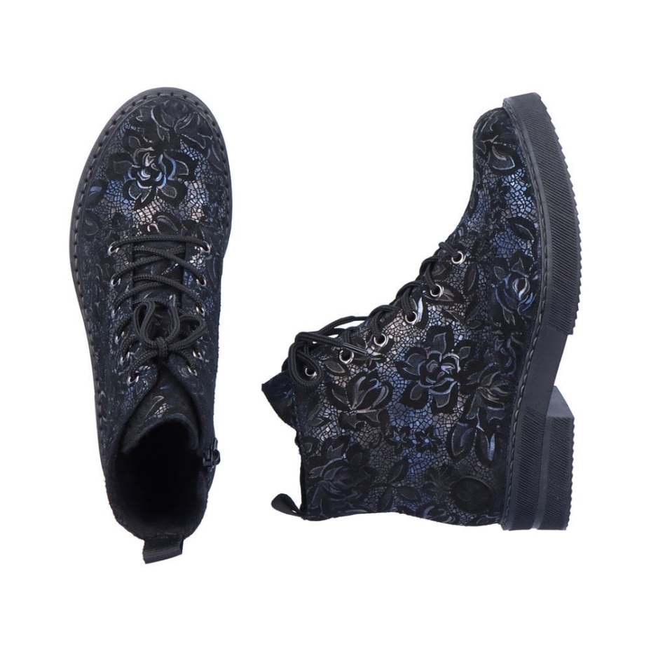 Blue Rieker 72010 Women Boots