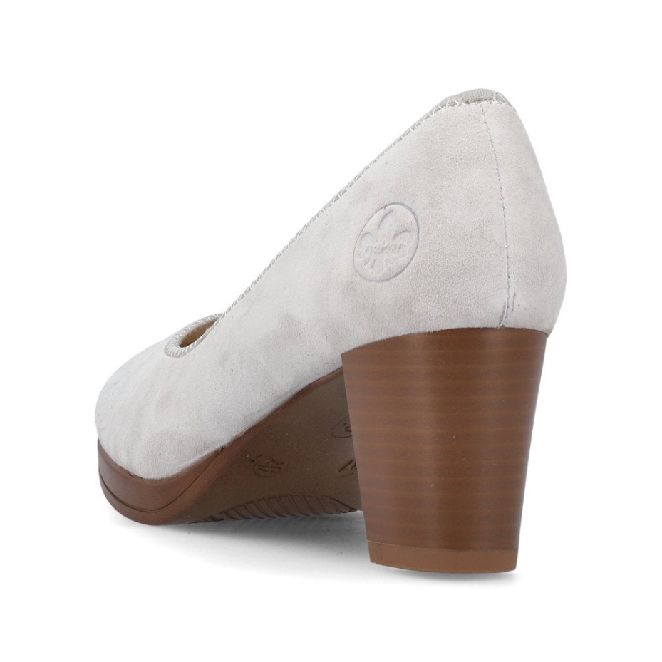 Grey Rieker 49560 Women Shoes