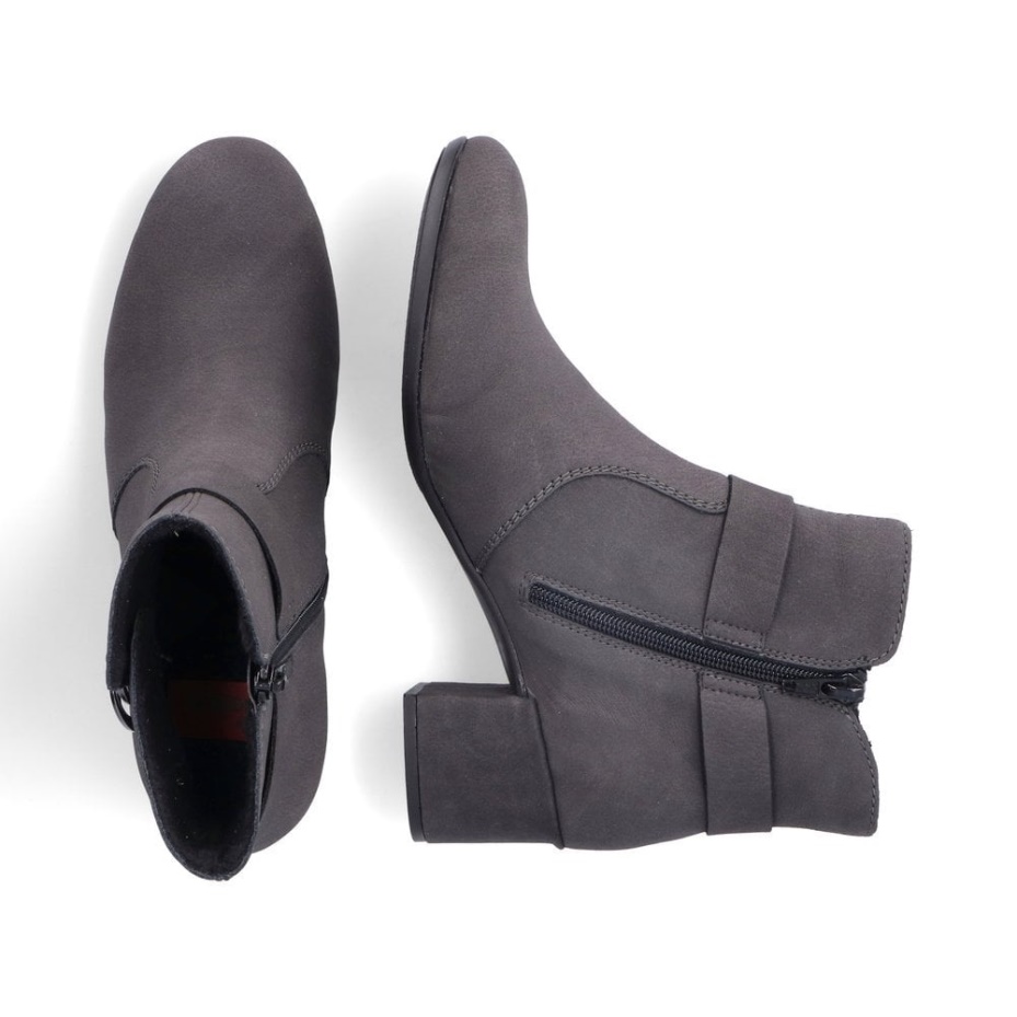 Grey Rieker 70289 Women Boots