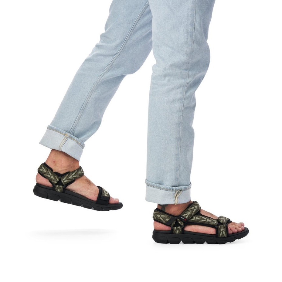Rieker R-Evolution 20802 Men's Sandals Green