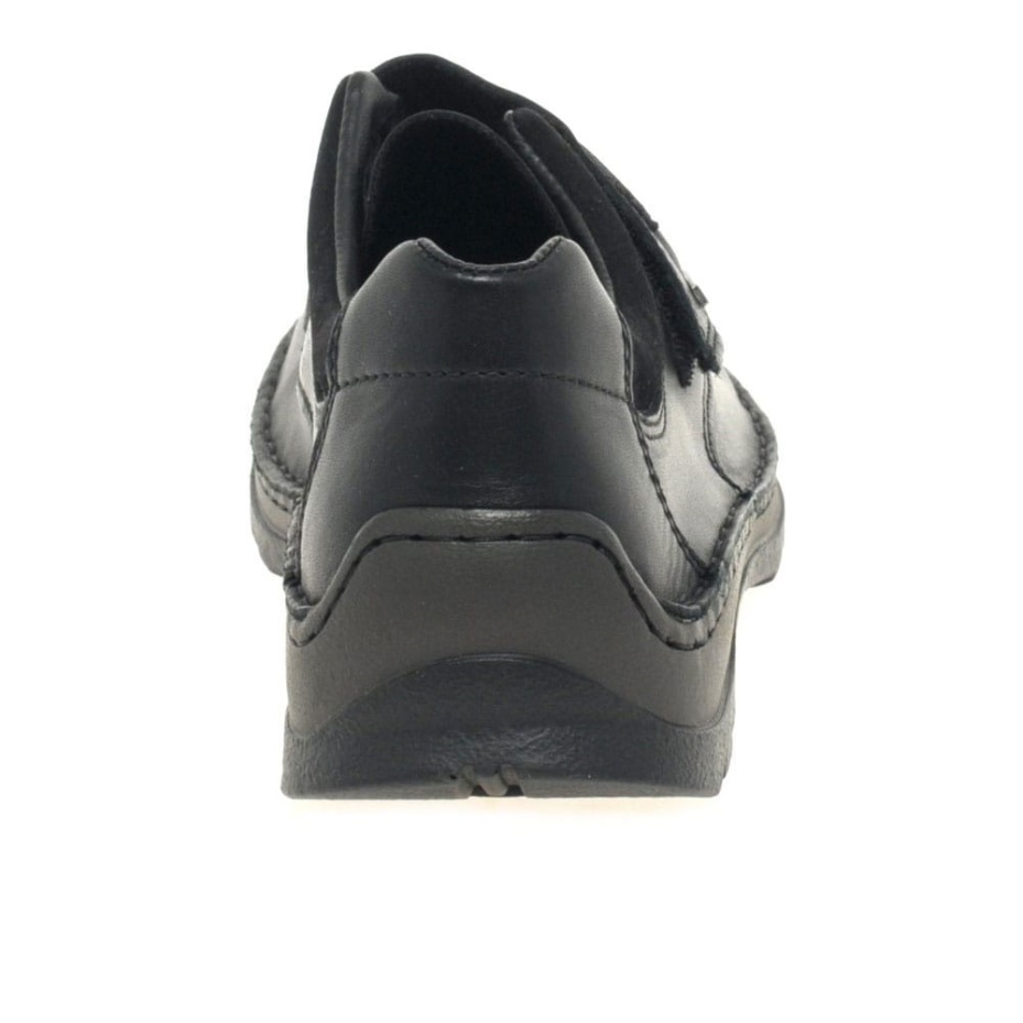 Black Rieker Clarino Mens Casual Shoes