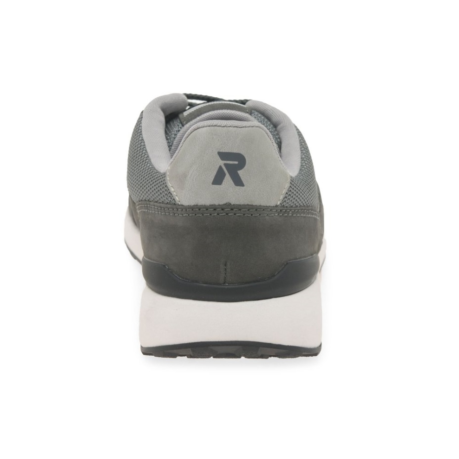 Grey Rieker Frank Mens Trainers