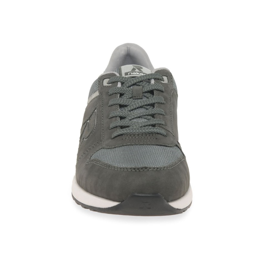 Grey Rieker Frank Mens Trainers