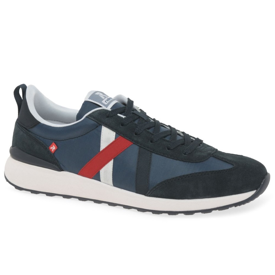 Navy Rieker Tyler Mens Trainers