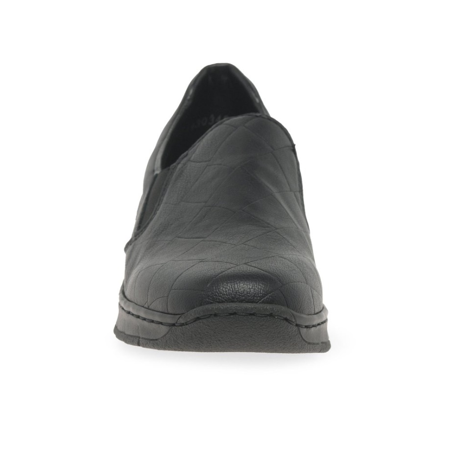 Rieker Fall Womens Shoes Black