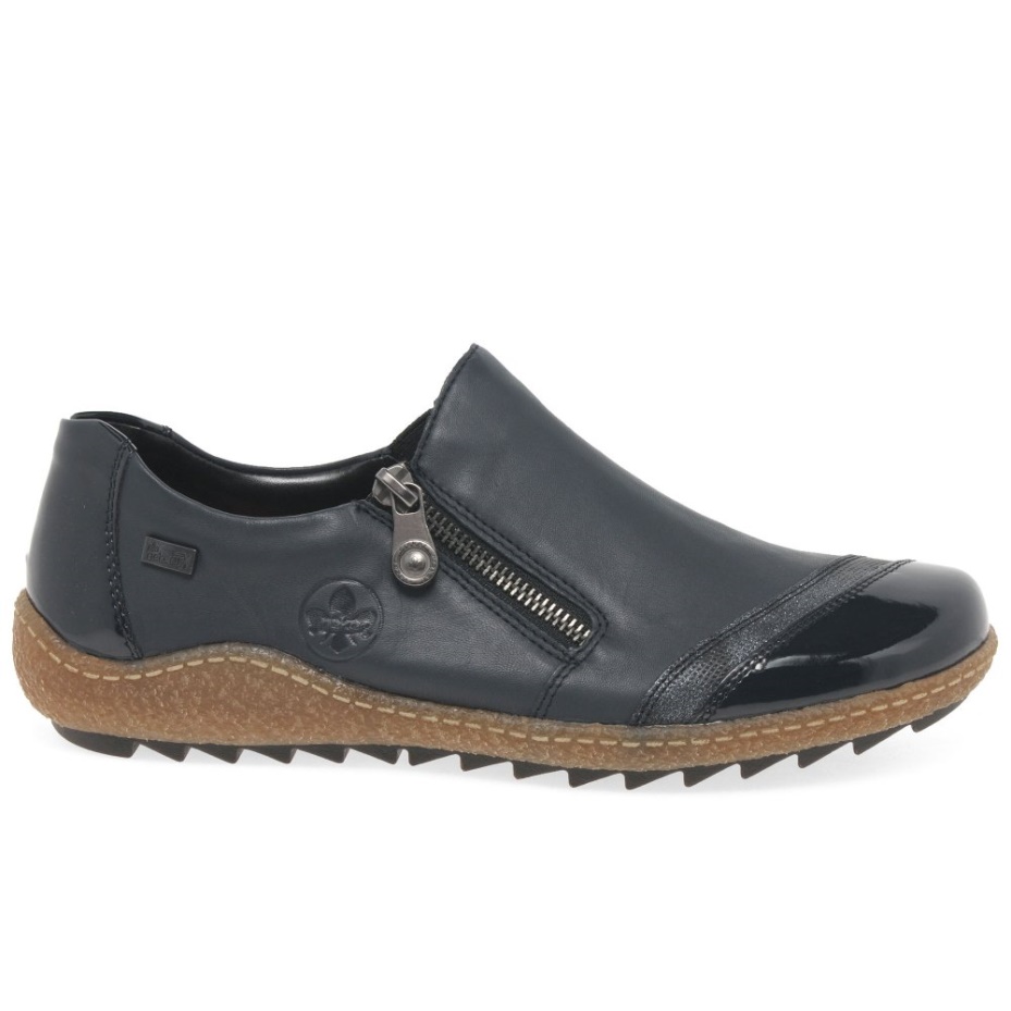 Rieker Judi Womens Casual Shoes Navy