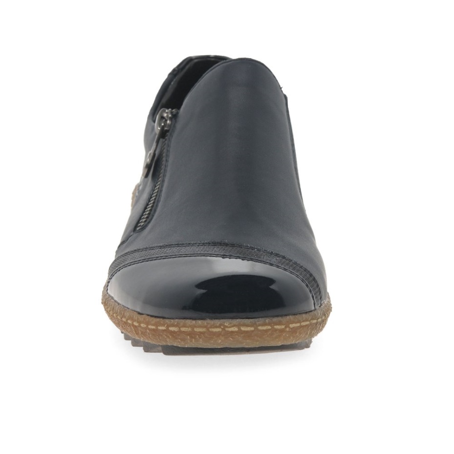 Rieker Judi Womens Casual Shoes Navy