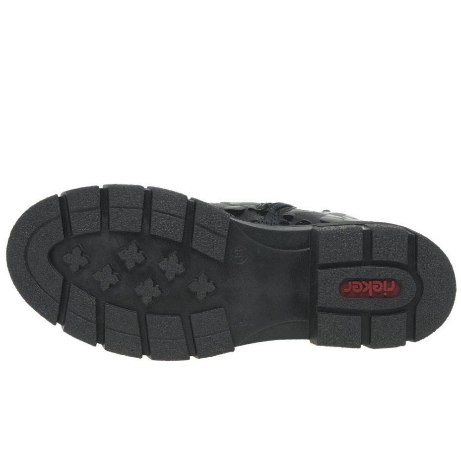 Rieker Leith Womens Chelsea Boots Black