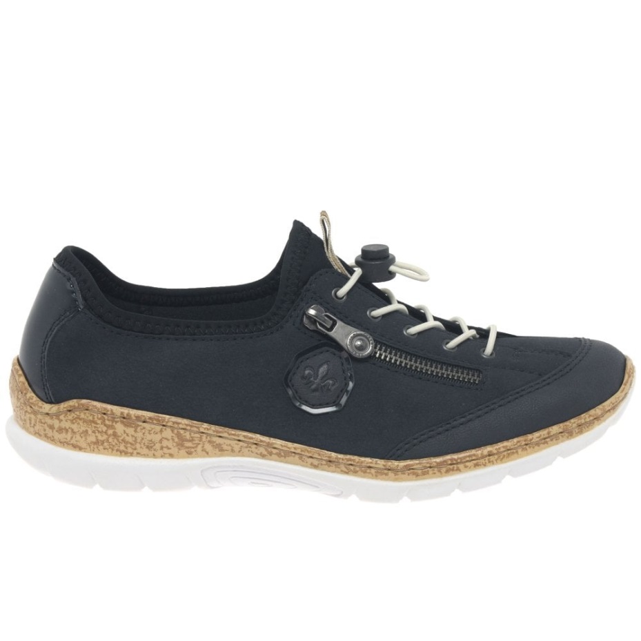 Rieker Riso Womens Lightweight Sports Shoes Pacific