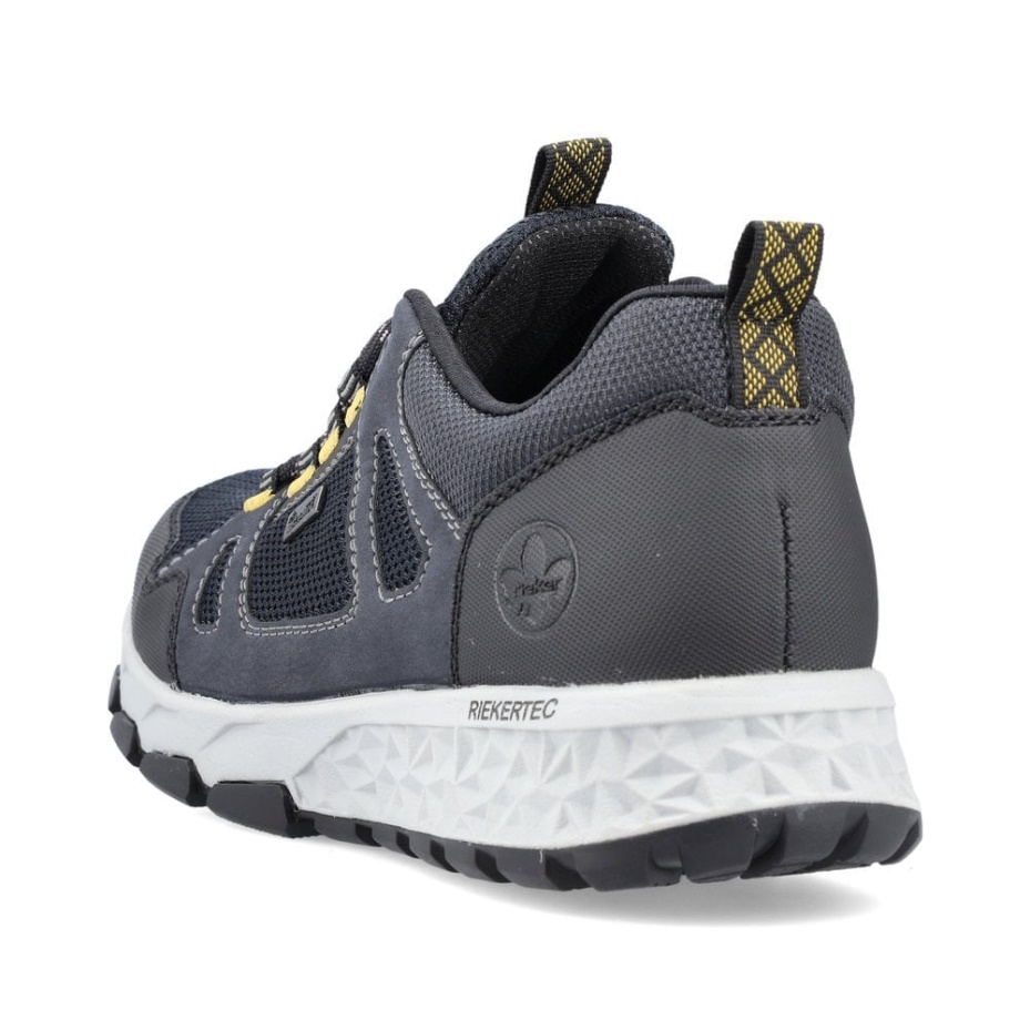 Rieker B6720 Men's Shoes Blue