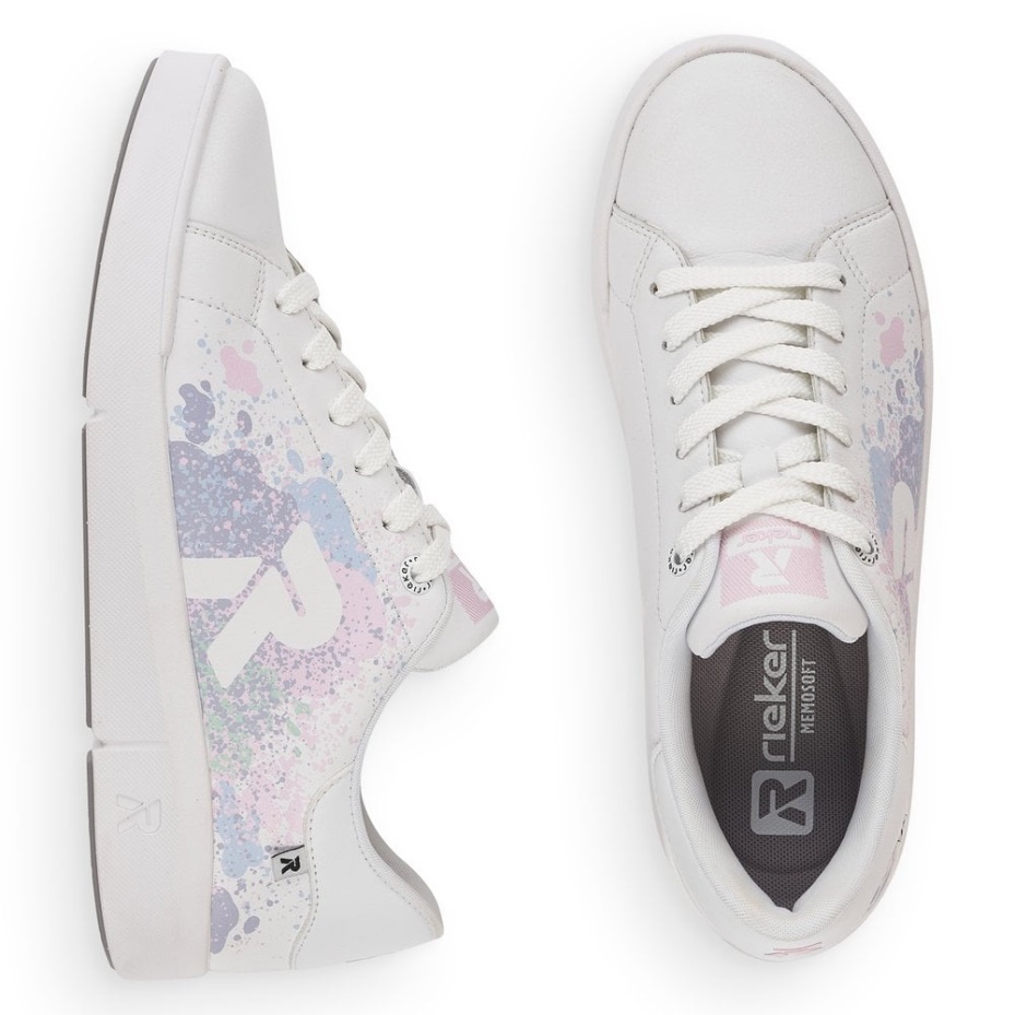 Rieker White R-Evolution 41901 Women Shoes