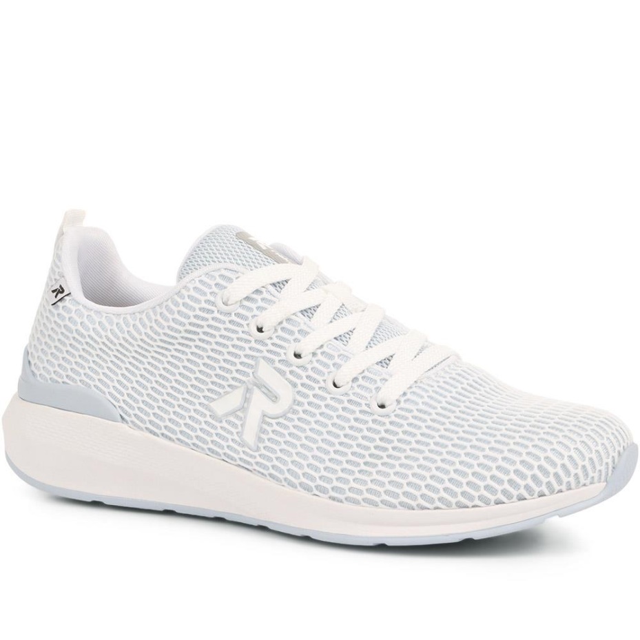 Rieker Lightweight Lace-Up Trainers Blue