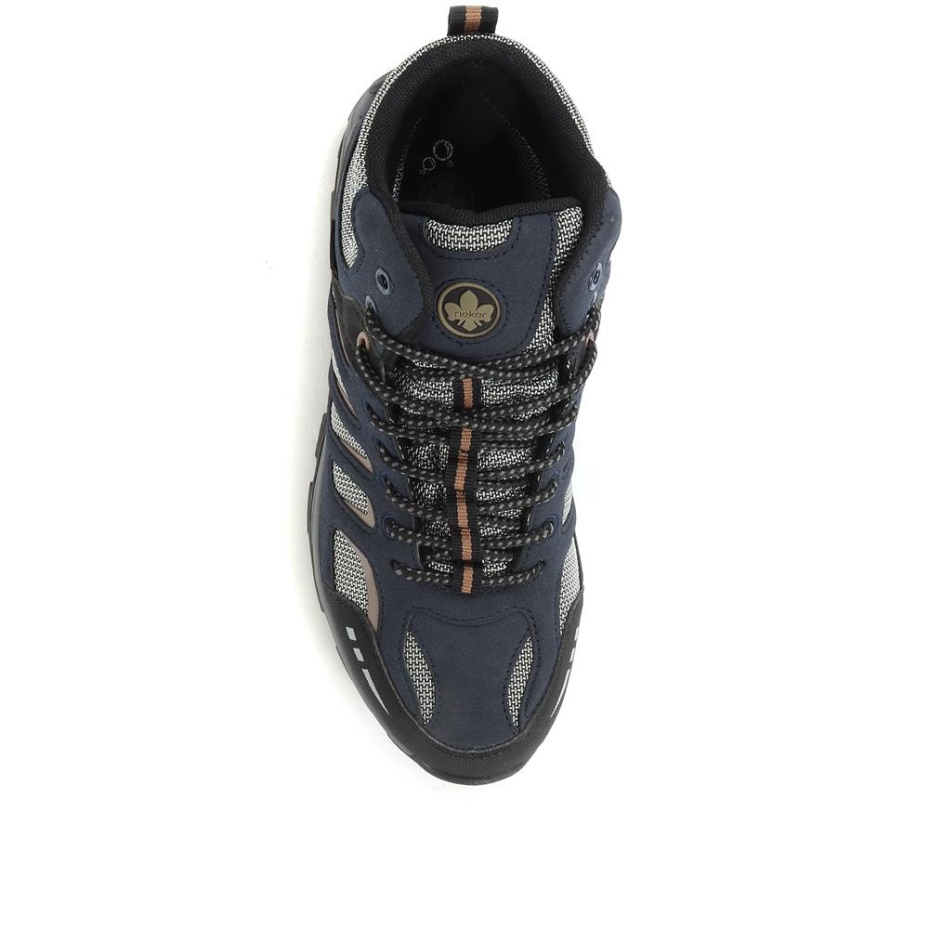 Rieker Navy Multi Ankle Walking Boot