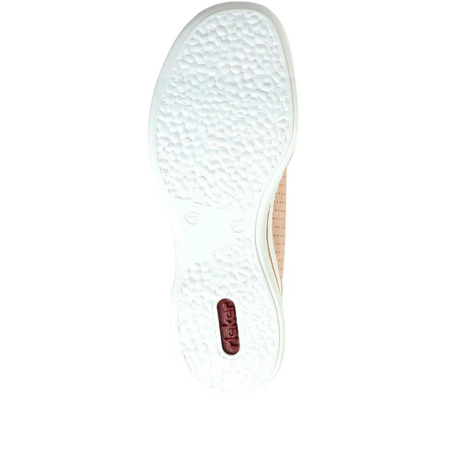 Rieker Nude Casual Lace-Up Trainers