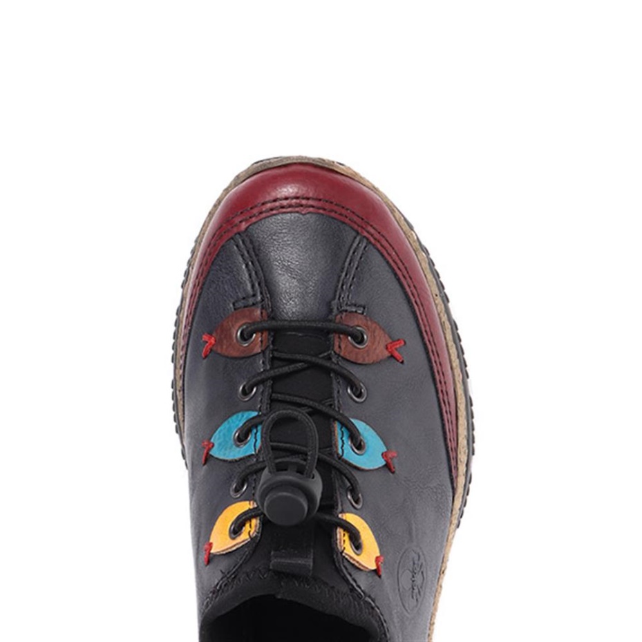 Rieker Slip-On Casual Shoes Navy Combi